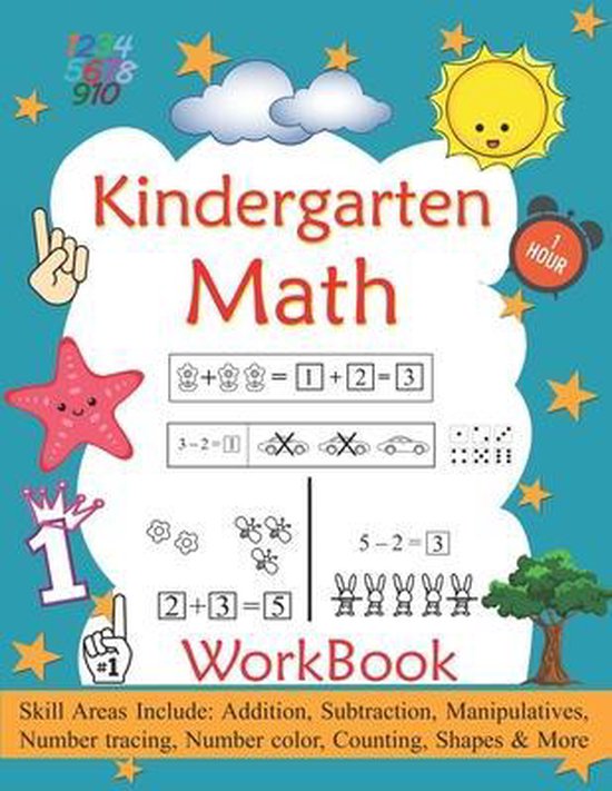 Kindergarten Math Workbook 9798643927068 Tulip Press House Boeken