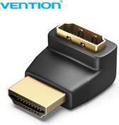 Vention HDMI hoekadapter - 90 graden haakse HDMI aansluiting - HDMI 2.0 - 4K 60Hz