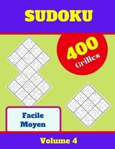 Sudoku Facile Moyen, 400 Grilles, Volume 4