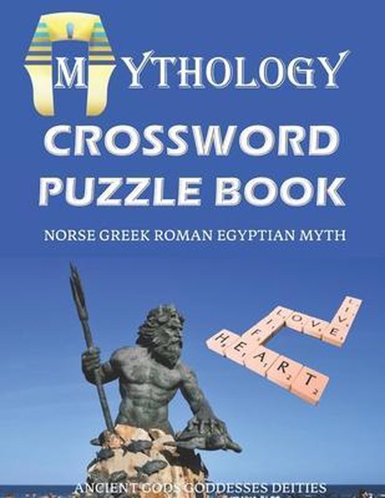 Mythology Crossword Puzzle Book Norse Greek Roman Egyptian Myth Ancient