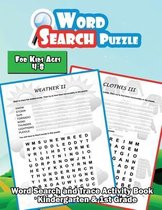 Word Search Puzzle for Kids Ages 4-8