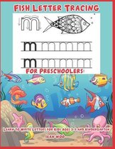 Fish Letter Tracing for Preschoolers