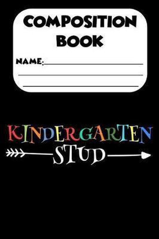 Composition Book Kindergarten Stud, Magic Journal Publishing