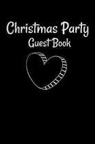 Christmas Party Guest Book