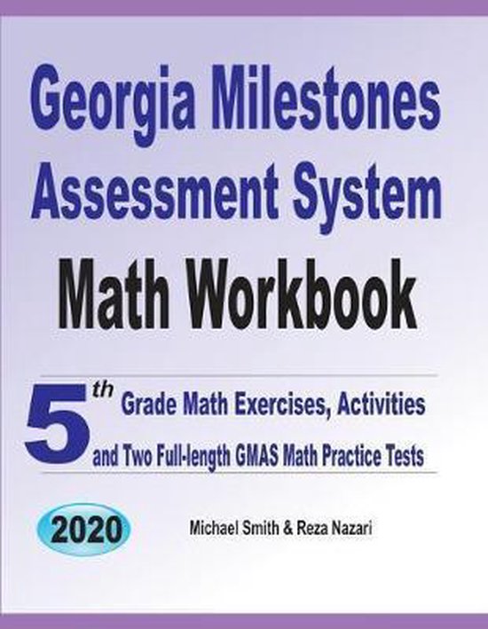 Georgia Milestones Assessment System Math Workbook - cover
