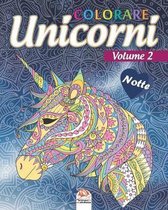 unicorni colorare 2 - Notte