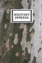 Military Journal: Lined Journal With Writing Prompts Pages Notebook Gift