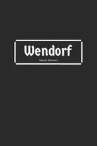 Wendorf: Notizblock A5 120 Seiten - Wei�e Seiten mit tollem Rahmen an den Ecken