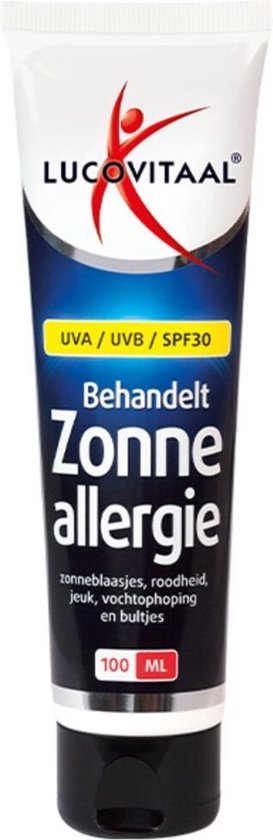 Lucovitaal Zonneallergie - 100 ml - Zonnebrand crème