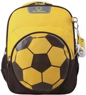 Rugtas - Jongens - Voetbal - Rugzak - Schooltas - Kinder Tas - Voetbal fan - Geel - 3-8 jaar - Tas - Nieuw Schooljaar - Reis Tas - Kado Tip