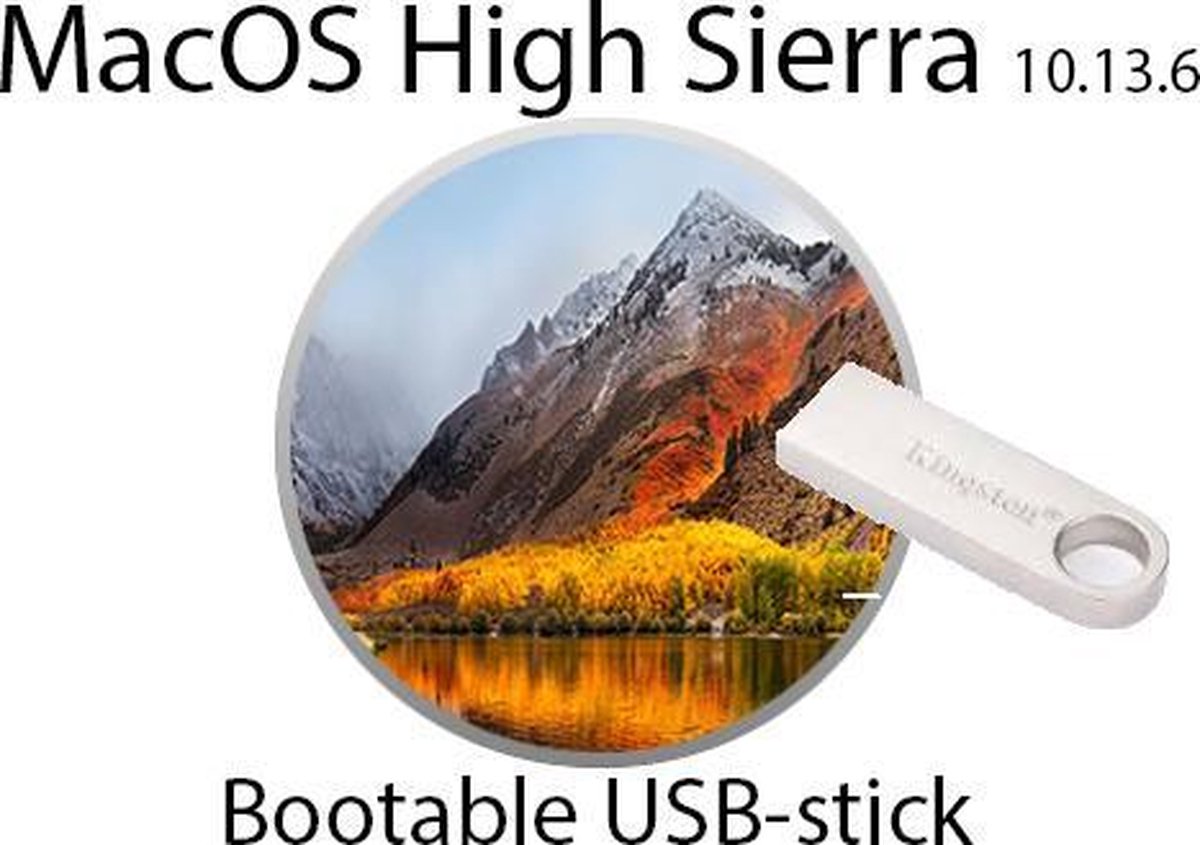 mot subtiel zeevruchten macOS High Sierra - Opstart / bootable / recovery / installatie USB |  bol.com
