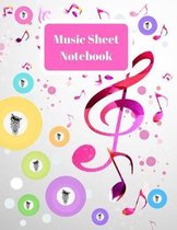 Music Sheet Notebook