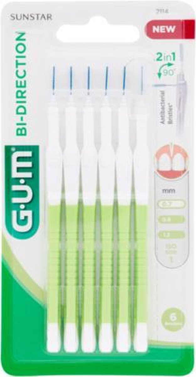 Gum Brush Prx Bi Direction Um 6st