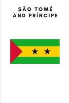 S�o Tom� and Pr�ncipe: Country Flag A5 Notebook to write in with 120 pages