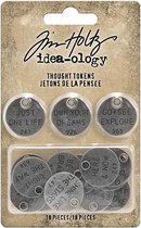Tim Holtz Idea-ology Thought Tokens (TH94024)