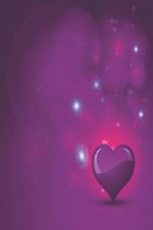 Notebook Luminous Heart purple Edition