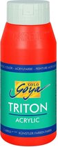 Solo Goya TRITON - Peinture acrylique rouge - 750ml