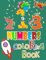 numbers coloring book