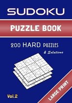 Sudoku puzzle book vol.2, 200 Hard Puzzles & Solutions