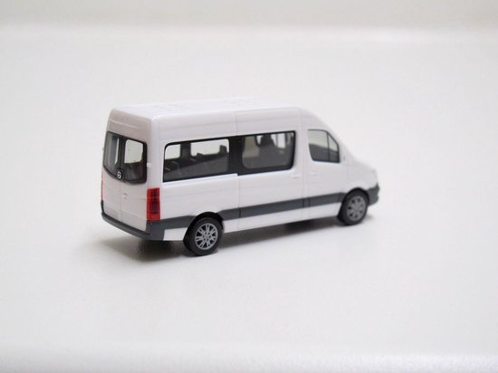 Modelisme Herpa Herpa MiniKit Mercedes-Benz Sprinter - Modèle Réductible Blanc Avec Plate-Forme - Échelle 1:87 Collection Modèle Réduit