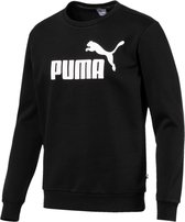 PUMA Essential Logo Crew Sweat FL Big Logo Trui Heren - Maat M
