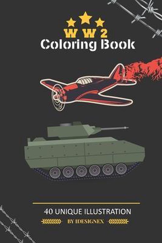 WW2 Coloring book, Idesignex Coloring Book 9798646790966 Boeken