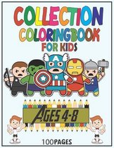Collection Coloring Book for Kids: Amazing coloring book for children Ages 4-8; Perfect for color the picture and sketching nice gift for your kids