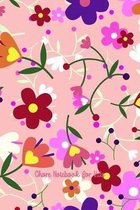 Chore Notebook for Kids: Cute Flowers Daily and Weekly Chore, Homework and Tasks Chart Notebook
