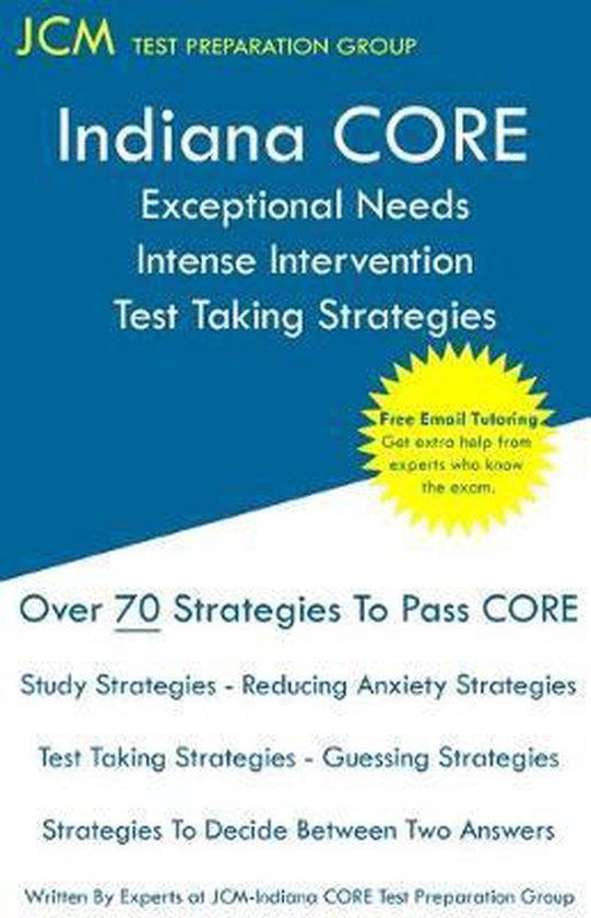 Indiana CORE Exceptional Needs Intense Intervention - Test T ... - cover