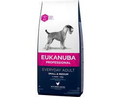 Eukanuba Dog Breeder Adult Small/Medium Chicken Every Day. Zak 16,5 kilo