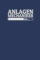 Anlagenmechaniker l�dt: Notizen - gepunktet, liniertes Notizbuch - f�r Notizen, Erinnerungen, Daten - Notizbuch f�r Anlagemechaniker in Ausbil