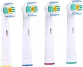 8 3D White opzetborstels geschikt voor Oral-B