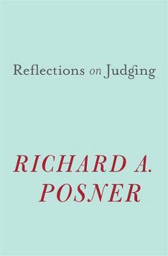 Reflections On Judging - cover