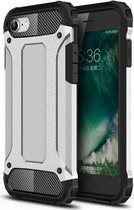 Apple iPhone SE (2020) Hybrid Hoesje - Zilver