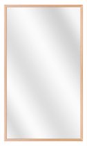 Spiegel met Luxe Aluminium Lijst - Beuken - 50x150 cm