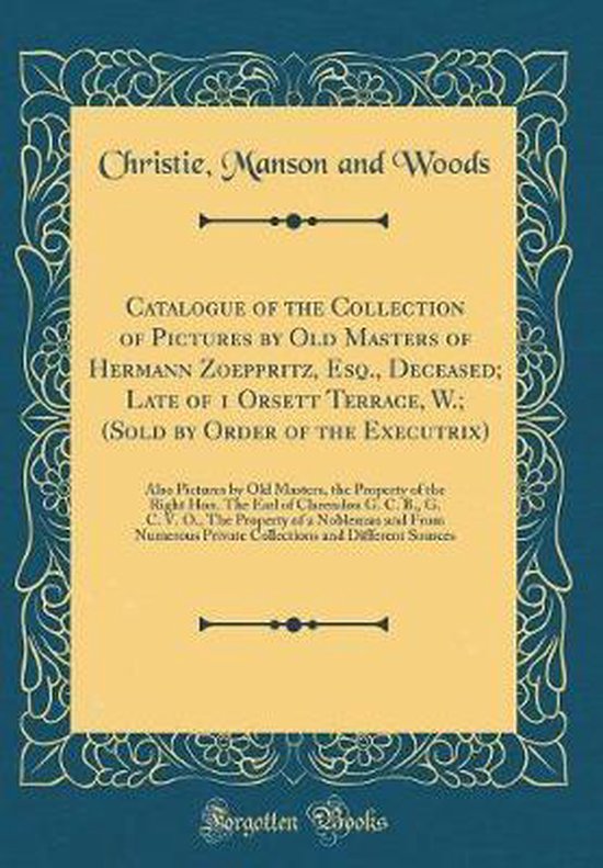 Catalogue of the Collection of Pictures by Old Masters of He ... - cover