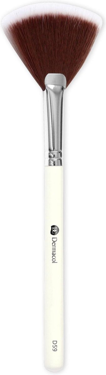 Dermacol - A synthetic cosmetic brush made of synthetic fibers D59 (L)