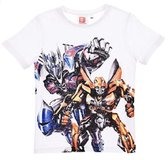 Transformers t-shirt wit maat 92/98