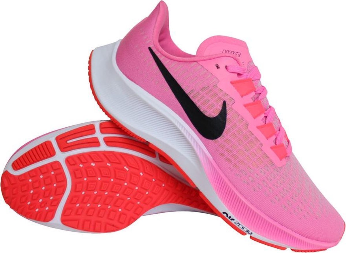 Nike Air Zoom Pegasus 37 hardloopschoenen dames roze/wit | bol.com