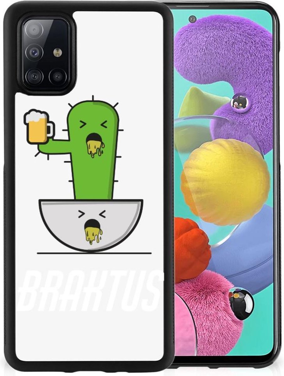 Back Cover voor Samsung Galaxy A51 Bumper Hoesje Braktus