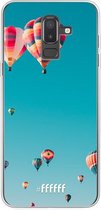 Samsung Galaxy J8 (2018) Hoesje Transparant TPU Case - Air Balloons #ffffff
