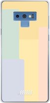Samsung Galaxy Note 9 Hoesje Transparant TPU Case - Springtime Palette #ffffff