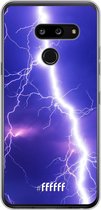 LG G8 ThinQ Hoesje Transparant TPU Case - Thunderbolt #ffffff
