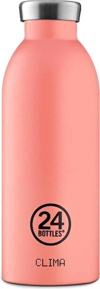 24 Bottles - Clima Bottle 0,5 L - Stone Finish - Blush Rose (24B530)