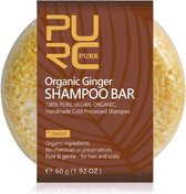 Organic Ginger Shampoo Bar 60g - gember - vegan en geen chemicalen