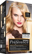3x L'Oréal Preference Haarkleuring 8.3 Cannes - Licht Goudblond