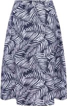 Dancing Days Rok -XS- PALM LEAVES Blauw