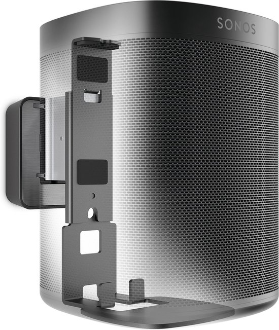 Vogel's SOUND 4201 - Support mural pour Sonos ONE & PLAY:1 (noir