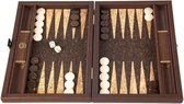 Natuur-Kurk met Kubus-raat - 30x20 cm - in kist - Compleet Prachtig - Backgammon