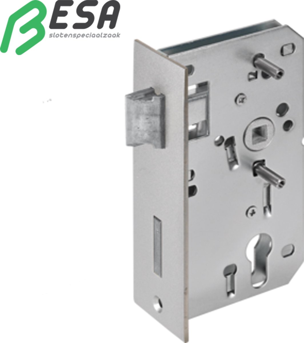 AMF 16774 poortslot 142U-60PZW met VoorPlaat: 53mm
